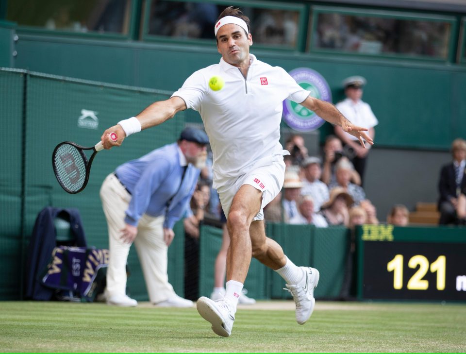  Federer was in exceptional form to beat Nadal in four sets