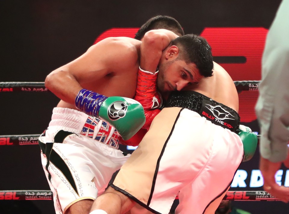 Amir Khan was levels above late stand-in Billy Dib in the one-sided Saudi Arabian affair