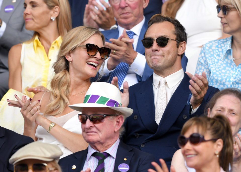  The actor and his wife looked like they were having a great time