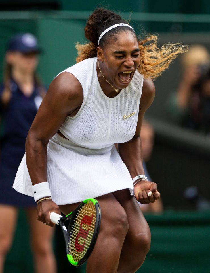  Williams was blown away by Halep as she failed in her bid to win a 24th Grand Slam title