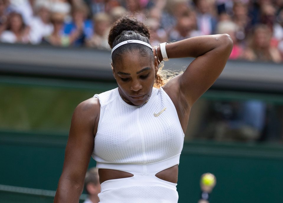  Serena Williams admitted she was beaten by the better player