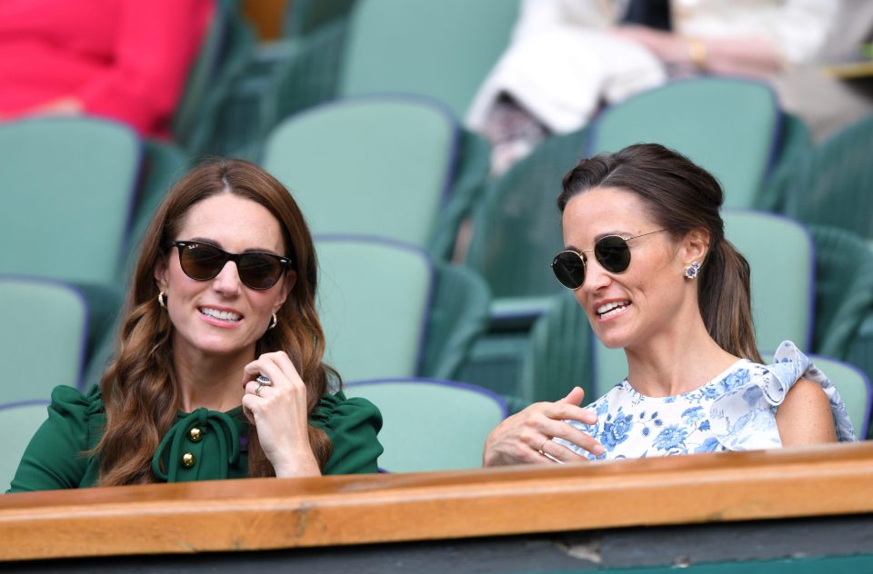  The Duchess of Sussex left Kate and Pippa Middleton - and they watched tennis for a further three hours