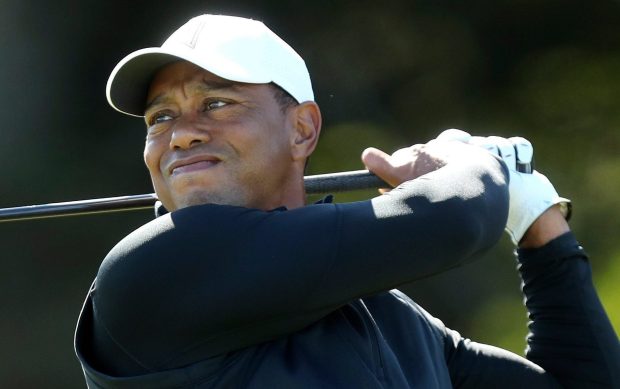 Tiger Woods looked way off his best as he got back to the serious stuff with a practice round at Portrush