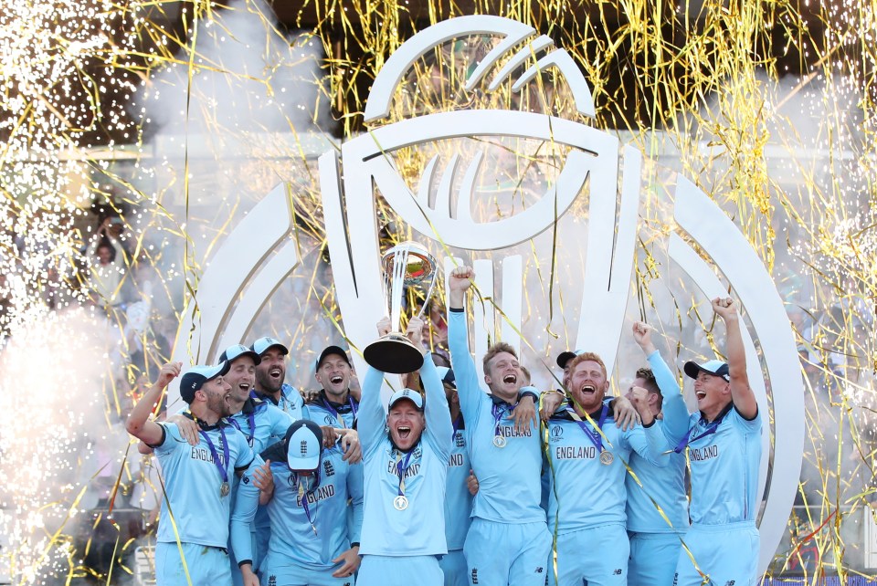  The England team have won the Cricket World Cup for the first time in history on an amazing day for sport