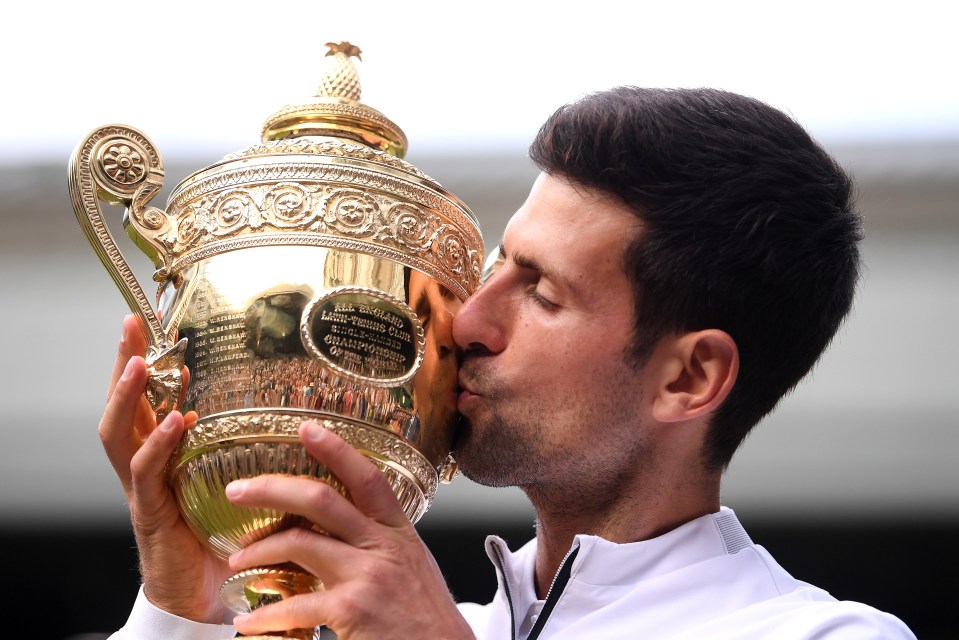 The Serbian enjoyed the last laugh as he lifted his fifth Wimbledon crown to move on to 16 Grand Slams