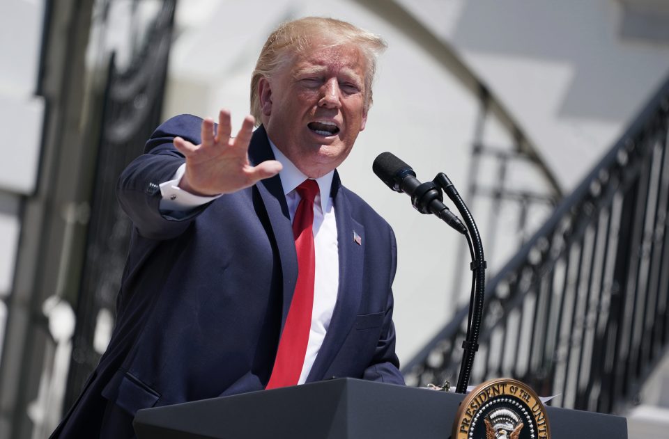  President Trump told Democrat congresswomen of colour to 'go back' to their 'crime infested' countries