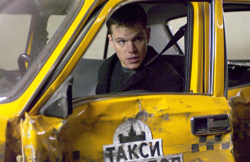  Matt in 2002's Bourne Identity