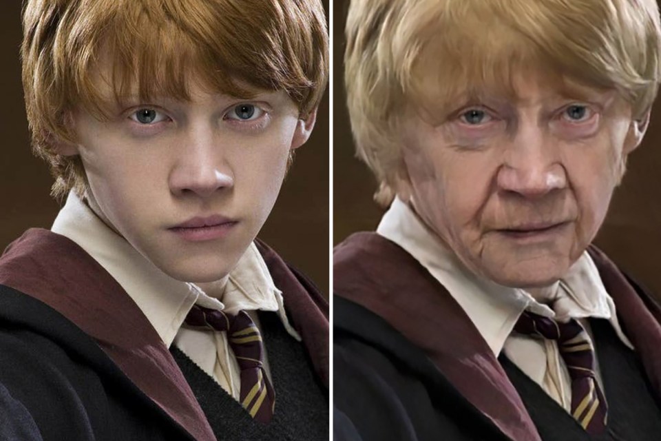  Ron Weasley looks more like Professor McGonagall in this FaceApp transformation