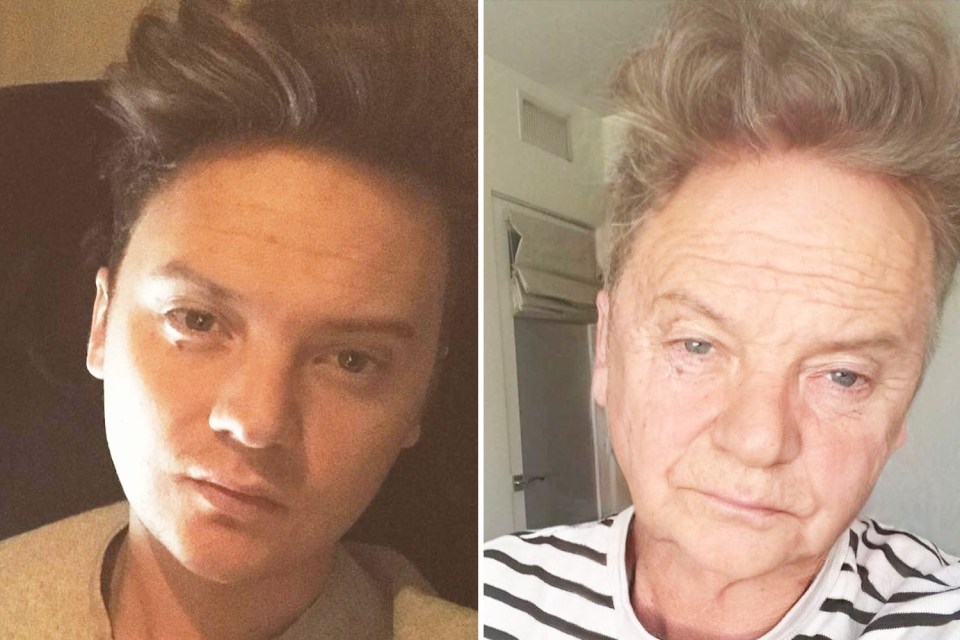  Singer songwriter Conor Maynard has certainly seen better days