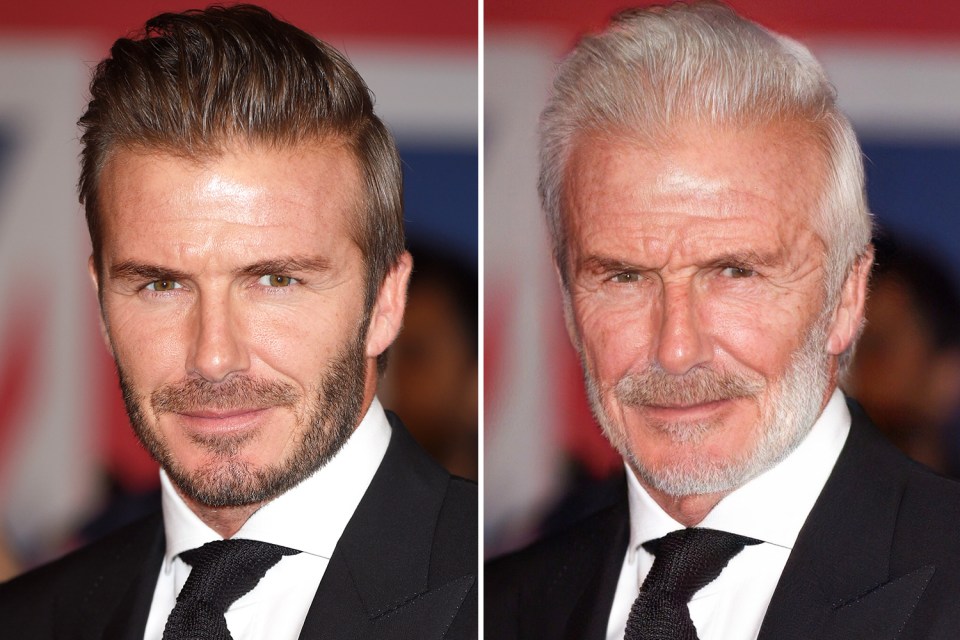  Lucky Becks keeps his rugged good looks