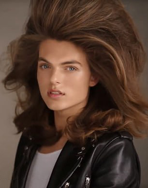  Damian Hurley makes his modelling debut in a makeup campaign for Pat McGrath