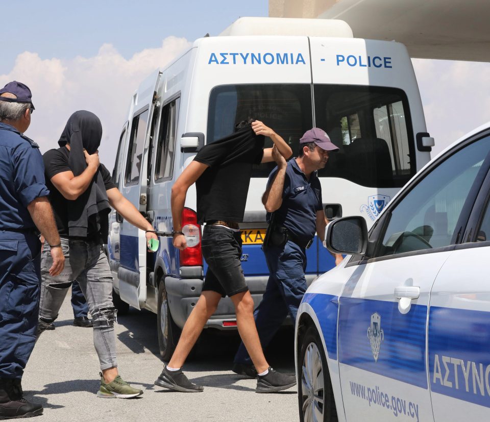  12 Israeli teens have appeared in court accused of gang-raping a 19-year-old Brit woman in Ayia Napa