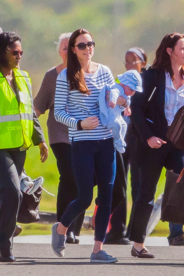 Prince George had his first family holiday aged around five months old in Mustique in 2014 with Kate, James and the Carole and Michael Middleton