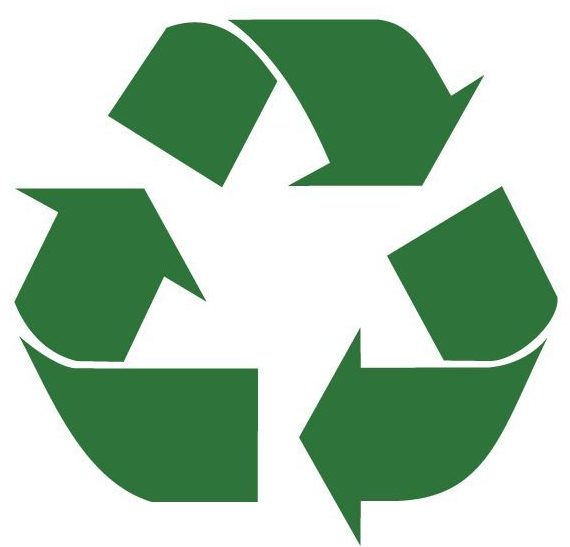  This logo means the item CAN be recycled, not necessarily that it WILL be