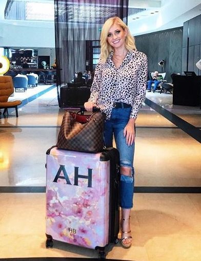  Love Island's Amy Hart, in their shirt, is among their celebrity fans