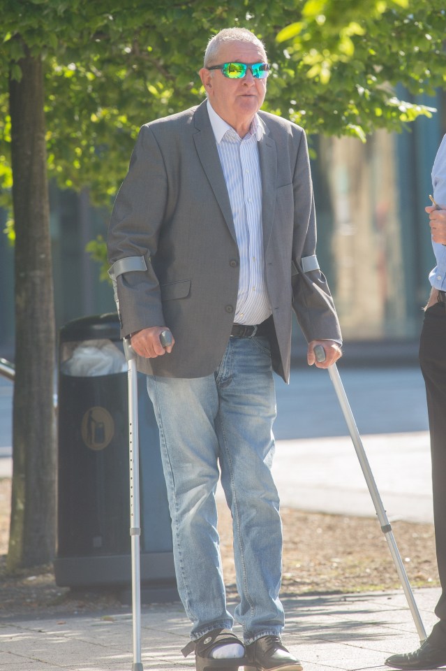  Shoplifter Harry Hankinson arrives at court last month, where he was spared jail despite 546 offences