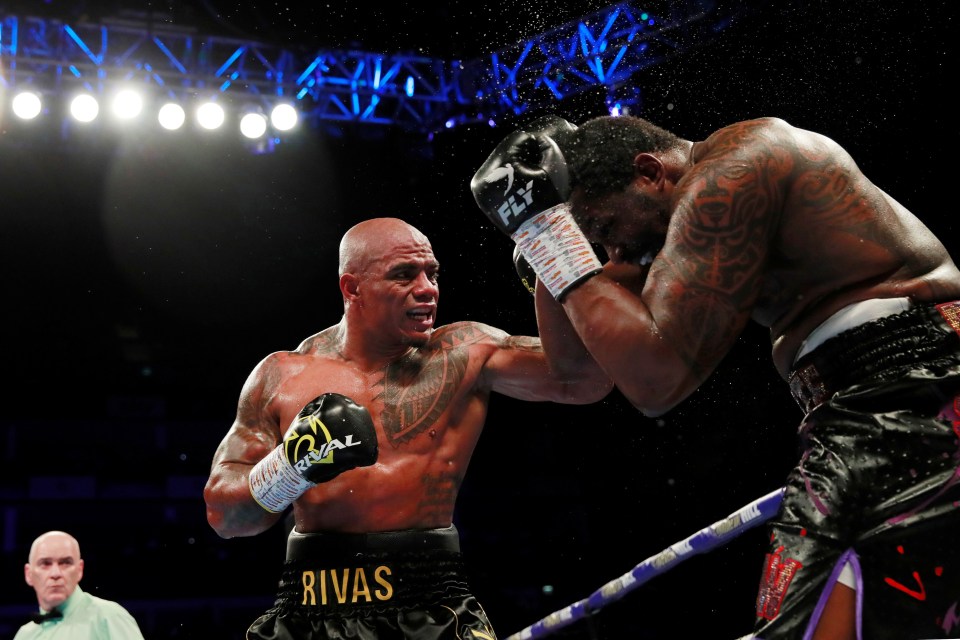  Rivas was unbeaten going into his 27th professional fight