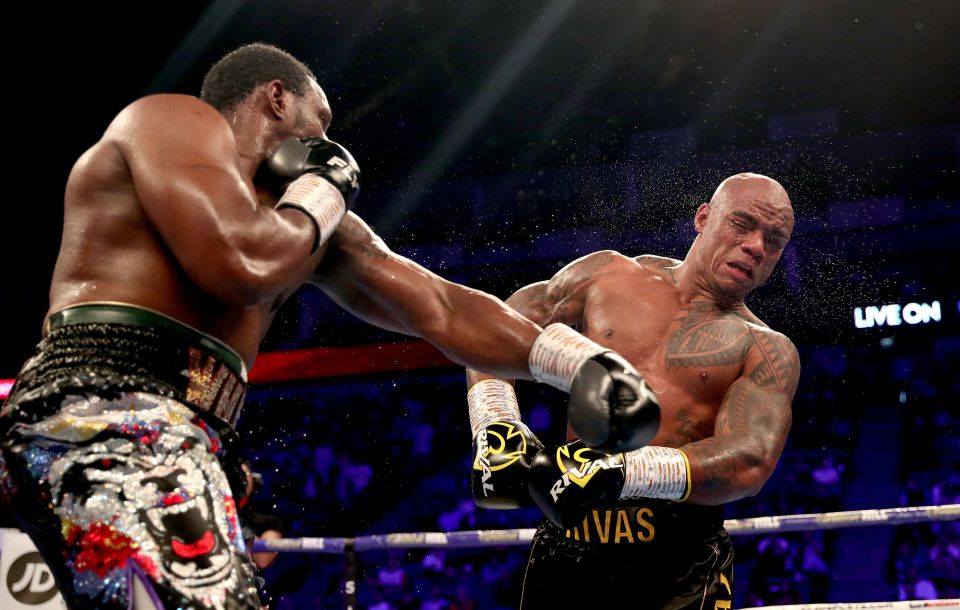  Whyte showed his longevity with a points win over Rivas on Saturday