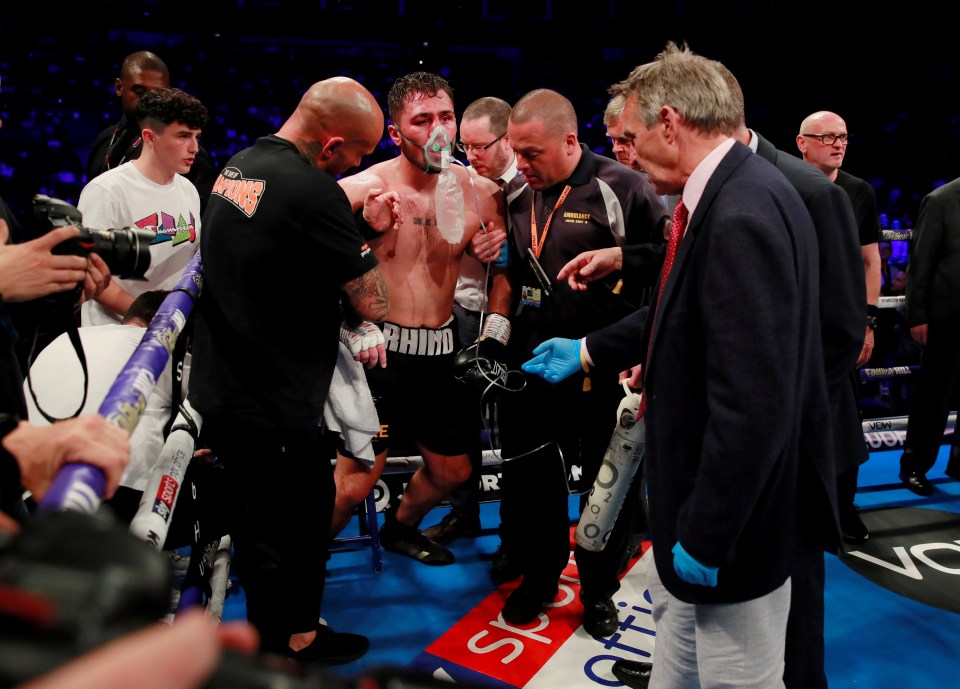 Dave Allen hinted his boxing career could be up after he was rushed to hospital for a brain scan following a dominant loss to David Price