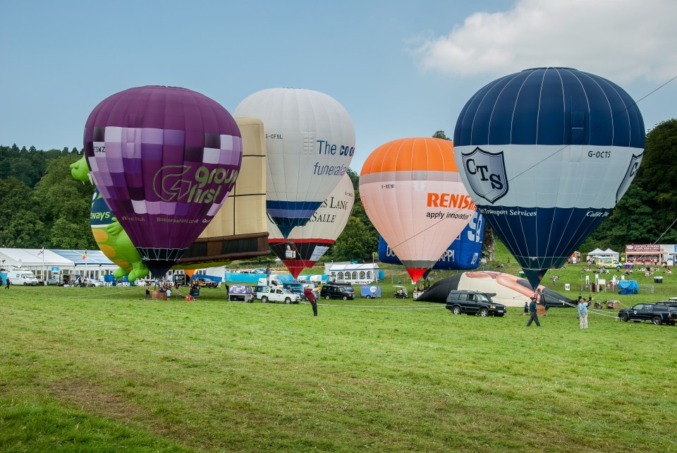  The Bristol International Balloon Fiesta is at Ashton Court Estate from August 8-11