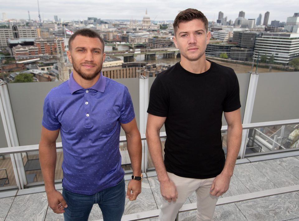  Vasyl Lomachenko takes on Luke Campbell for the WBC lightweight title next month