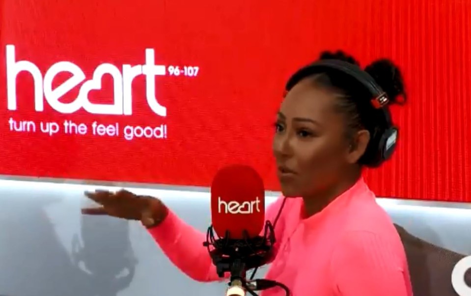 Mel B told Heart that Emma and Holly had kissed