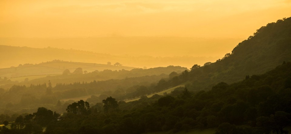 Brecon national park during last week’s heatwave