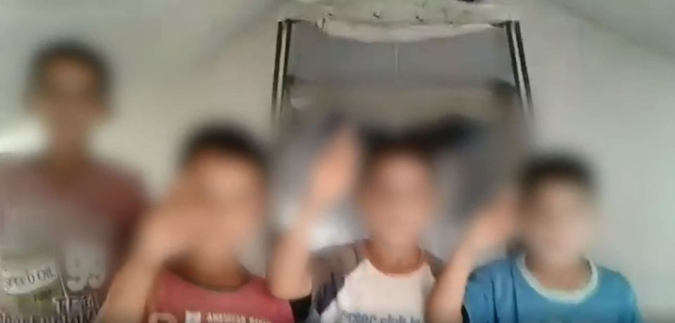  Chilling: young refugees in Syria purportedly vow to 'crush' Westerners