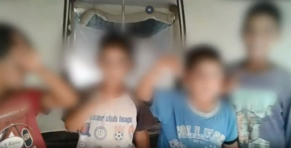  The footage showed five boys and one girl chanting confidently about the terror group