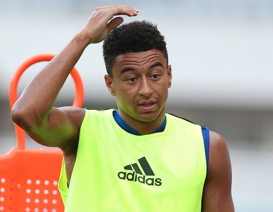  Lingard will be hoping for more first-team chances this term