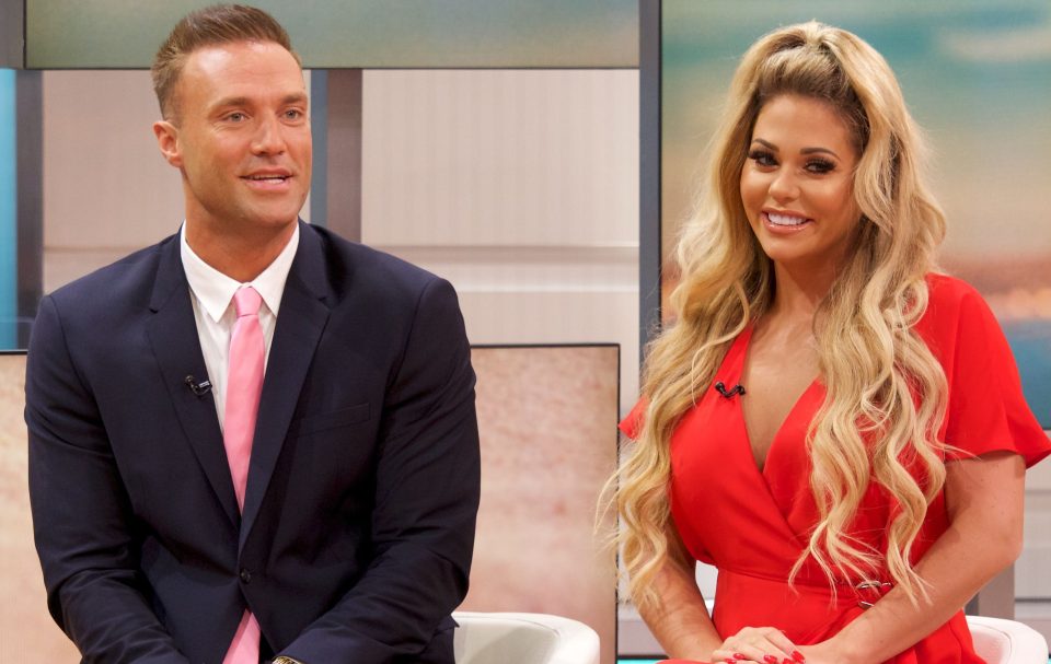  Bianca with Calum Best on Good Morning Britain last year