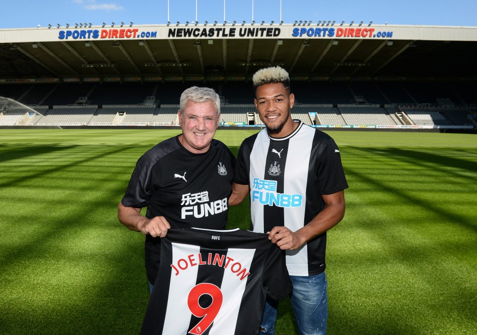 Steve Bruce has predicted Joelinton will be a fan favourite at St James’ Park