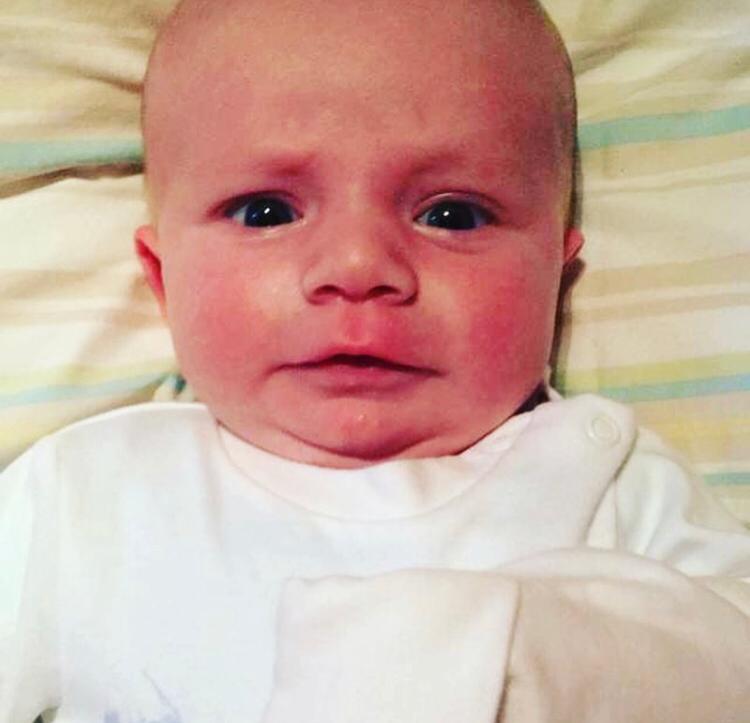  Arthur arrived just 20 minutes after his mum got to hospital