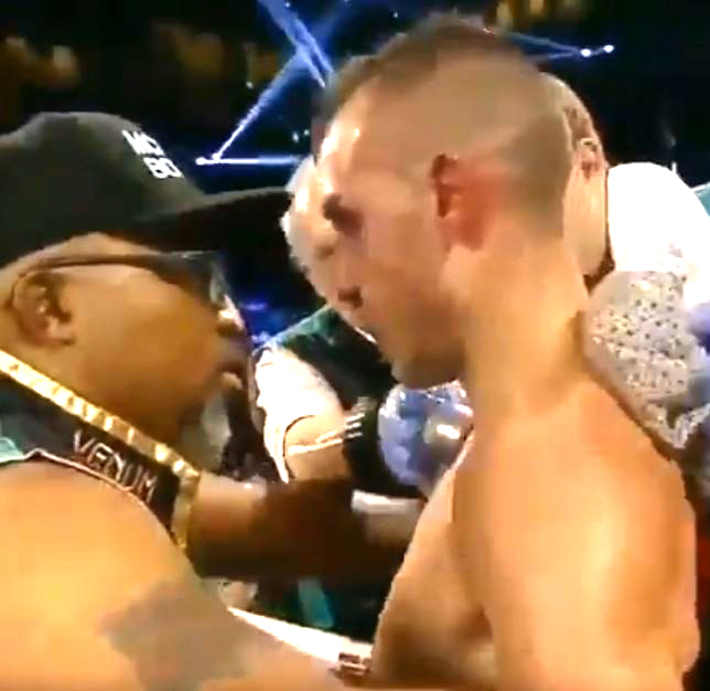 Buddy McGirt begged with boxer Maxim Dadashev to let him pull the Russian out of his fight with Subriel Matias