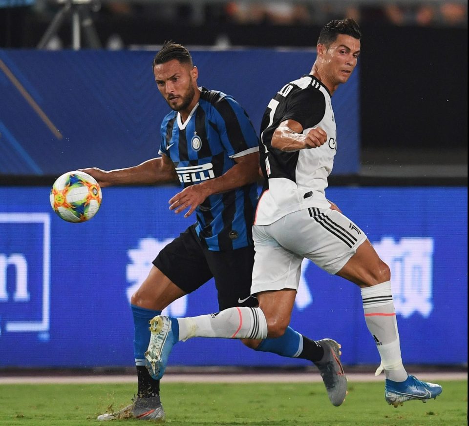  Cristiano Ronaldo was on the winning side as Juve overcame Inter in the International Champions Cup