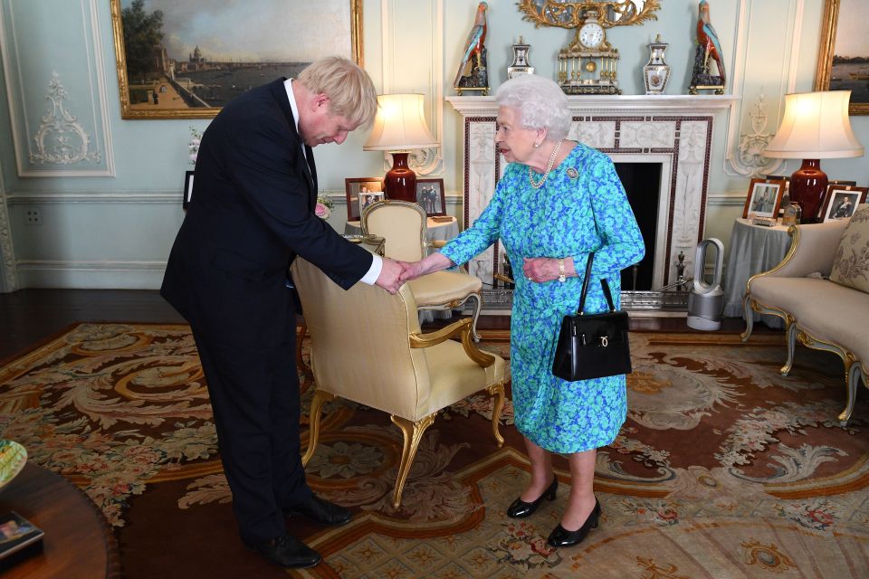  The moment he was officially appointed Prime Minister by the Queen