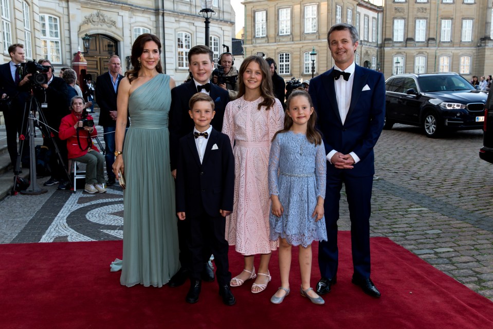  Kate is friends with Princess Mary of Denmark, who is mum to Princess Isabella, 12, Prince Christian, 13, Prince Vincent, eight, and Princess Josephine, eight