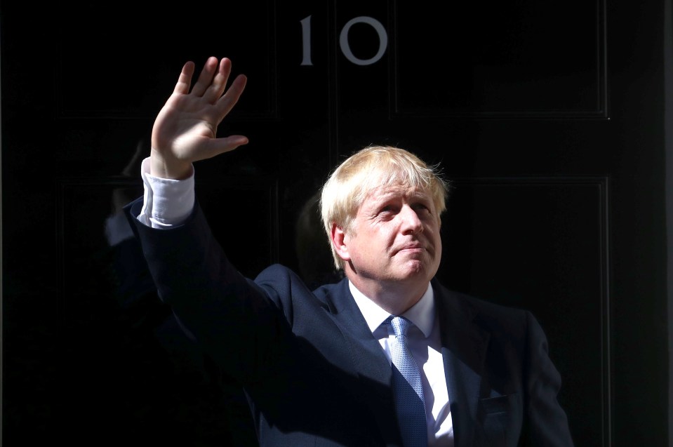  Boris Johnson entered No10 as Prime Minister today