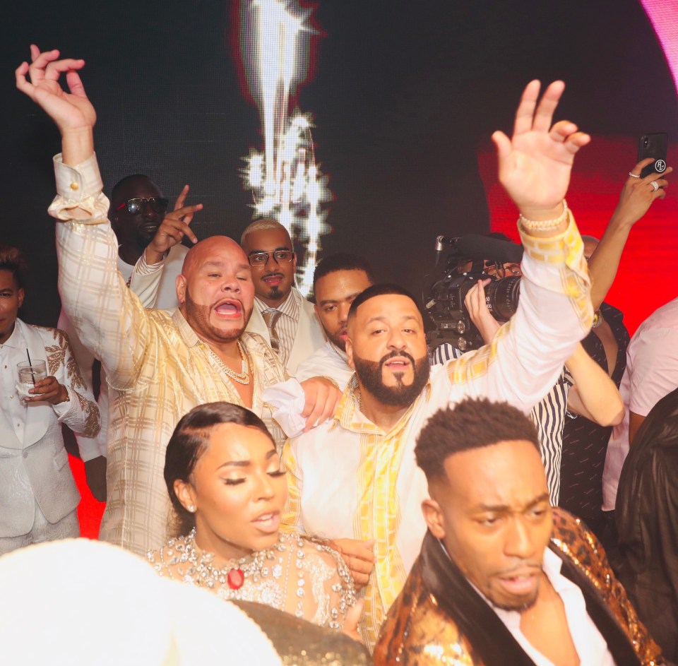  Fat Joe, DJ Khaled and Ashanti were among the celebrity guests