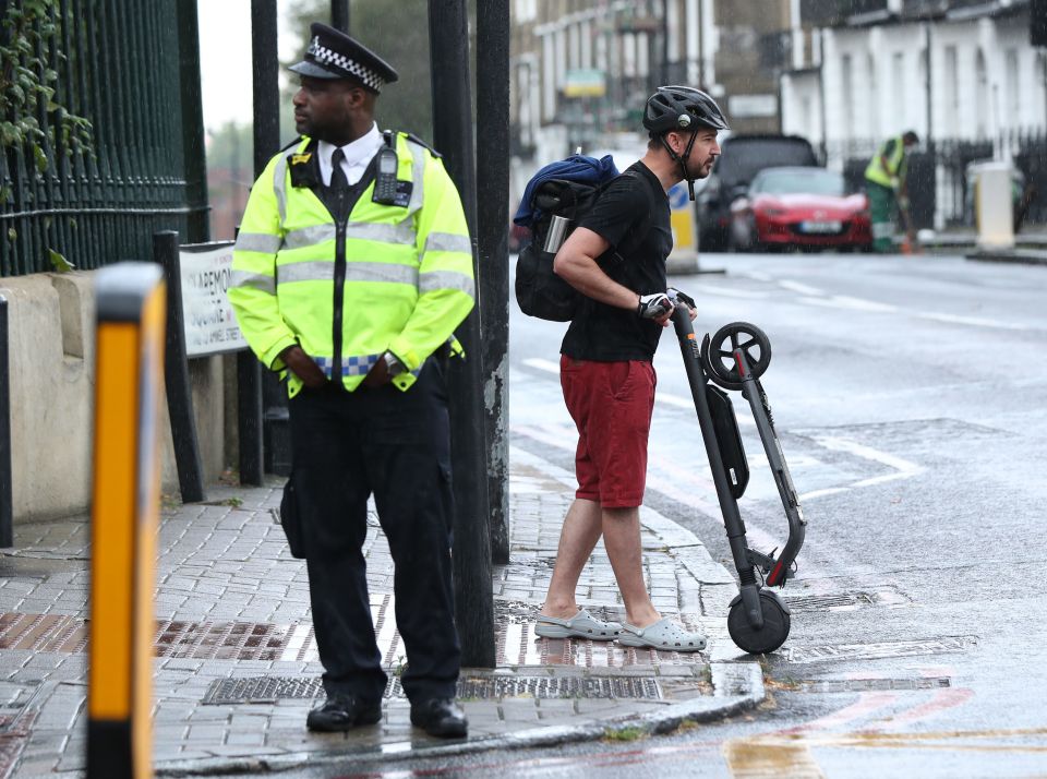  Riders have claimed there is a "grey area" around the laws for e-scooters