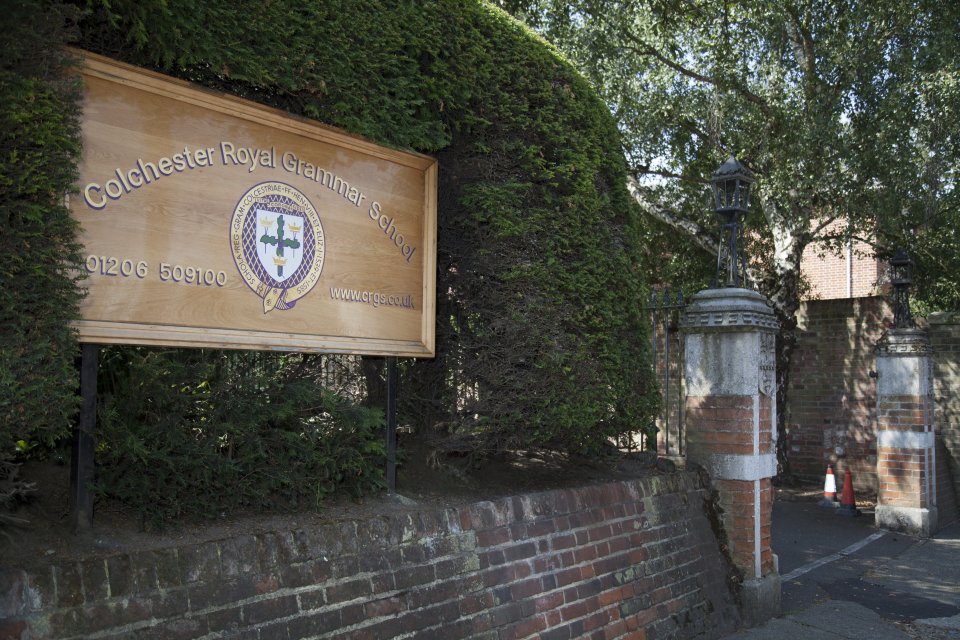  Colchester Royal Grammar School said his flowing hair goes against its code of conduct policy