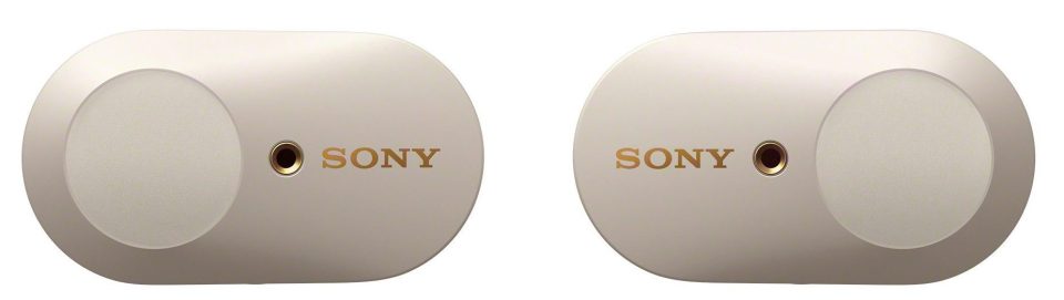  Sony's in-ear speakers are small and light but are still noise-cancelling