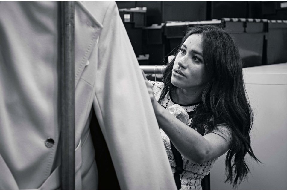  Meghan worked with Vogue editor Edward Enniful to create the issue