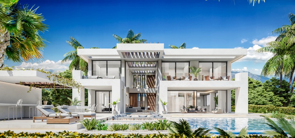 Ronaldo's new four-bedroom plush villa in Marbella