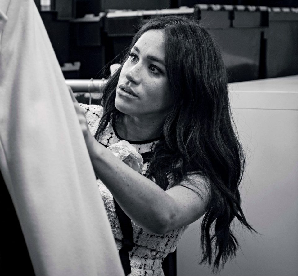  Meghan Markle guest-edited the September issue of Vogue