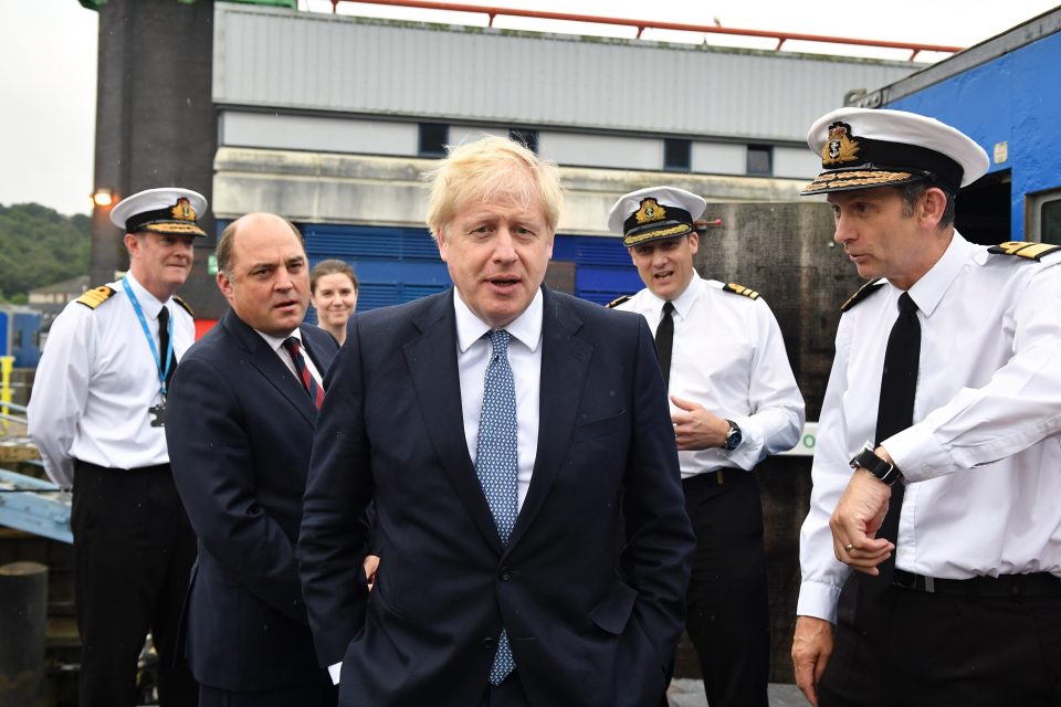  Boris Johnson said he would never put a border up in Northern Ireland