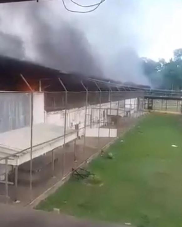  Inmates were locked inside rooms as flames engulfed the facility