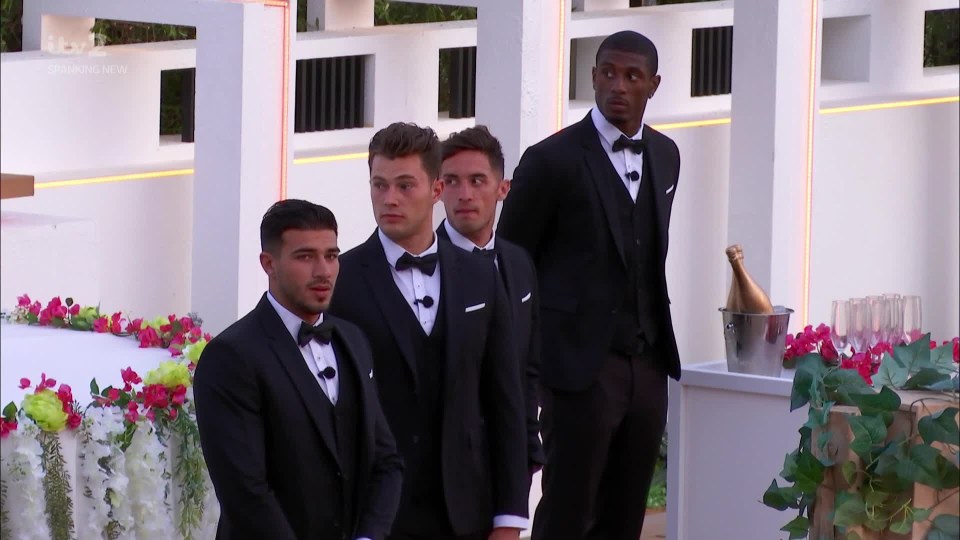 Love Island fans got ‘fanny flutters’ over the boys in their James Bond-style suits during tonight’s final