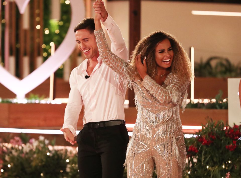  Amber Gill and Greg O'Shea were crowned the winners of Love Island 2019