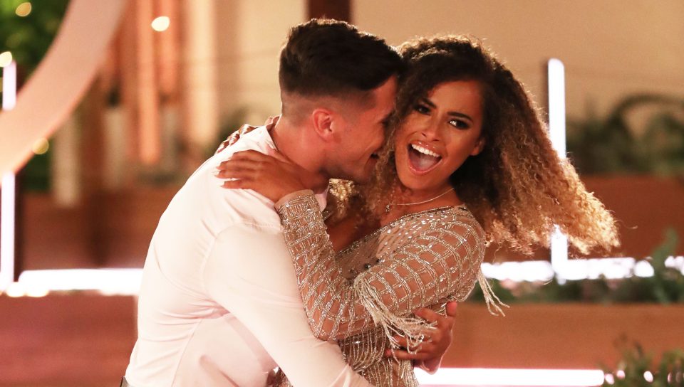  Greg O'Shea and Amber Gill won Love Island 2019